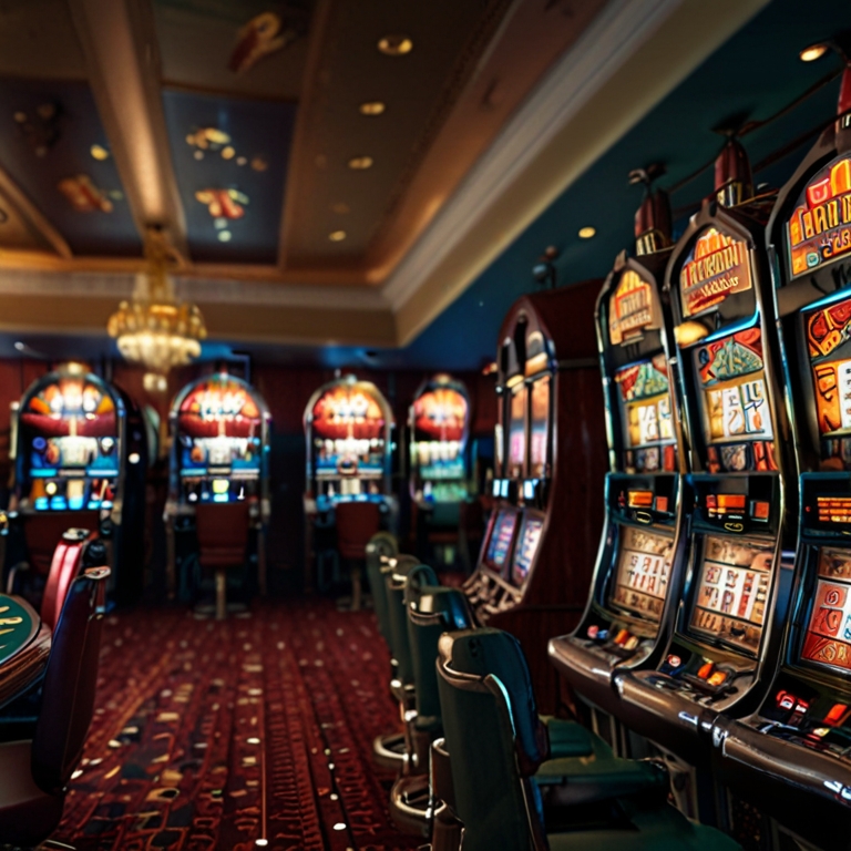 luxurious casino interior